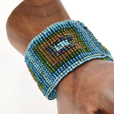 BRACCIALI ELASTICI MICROPERLINE DISEGNI ETNICI - Image 16