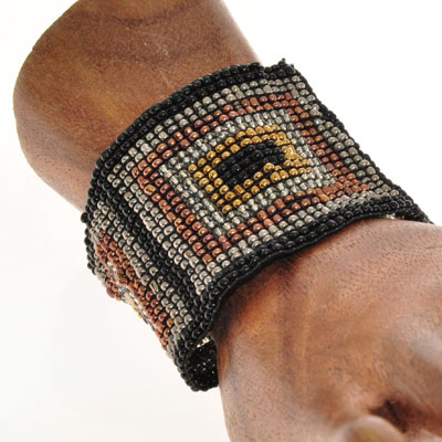 BRACCIALI ELASTICI MICROPERLINE DISEGNI ETNICI - Image 18