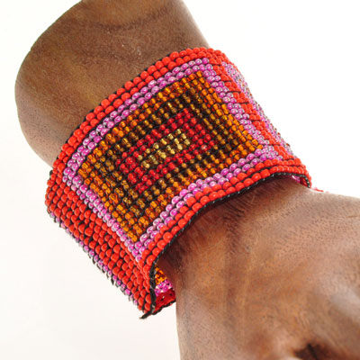 BRACCIALI ELASTICI MICROPERLINE DISEGNI ETNICI - Image 19