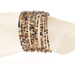 BRACCIALI RIGIDI APERTI PERLINE 15 FILI