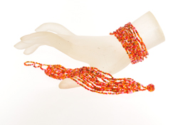 BRACCIALI 13 FILI CON PERLINE