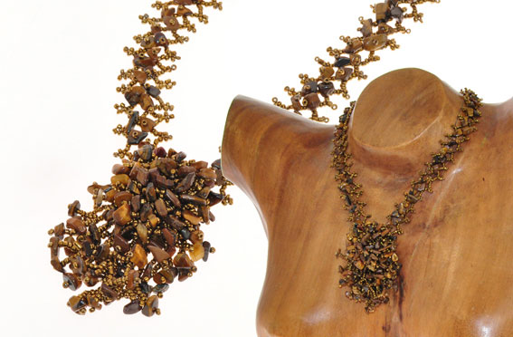 COLLANE NET STONES FLOWER TINTA UNITA - Image 6