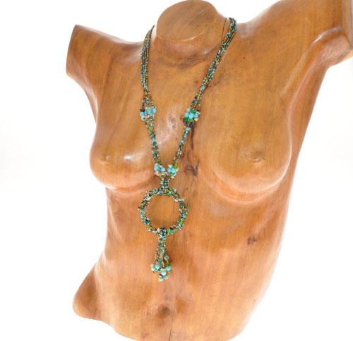 COLLANE LUNGHE NAZAR CON ANELLO E PIETRE - Image 14