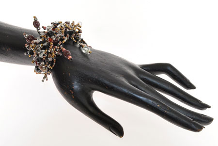 BRACCIALI CORALLO CON PERLE IN VETRO - Image 5