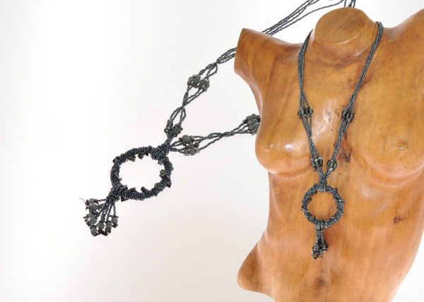 COLLANE LUNGHE NAZAR CON ANELLO E PIETRE - Image 10