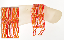 BRACCIALE PERLINE 13 FILI MODELLO ONDA