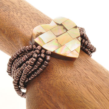 BRACCIALI ELASTICI 10 LINES MOZAIC JANTUNG TINTA UNITA - Image 10