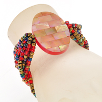 BRACCIALI ELASTICI 10 LINES MOZAIC OVAL