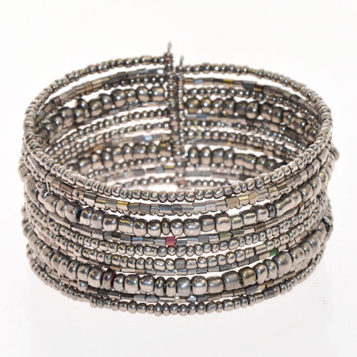 BRACCIALETTI RIGIDI CON PERLINE 12 FILI - Image 3