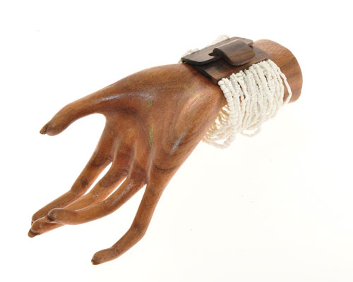 BRACCIALI ELASTICI 32 FILI COMBINASI TUBE CON FIBBIA IN LEGNO - Image 8