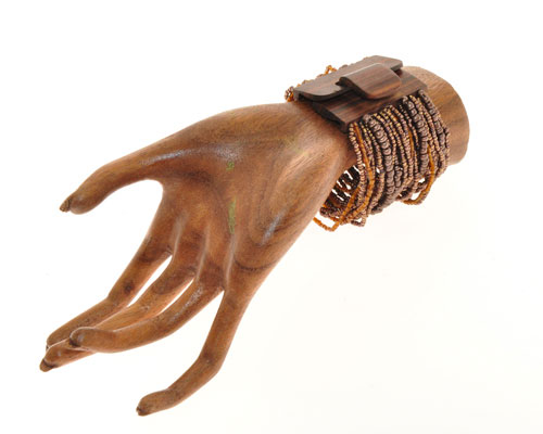 BRACCIALI ELASTICI 32 FILI COMBINASI TUBE CON FIBBIA IN LEGNO - Image 11