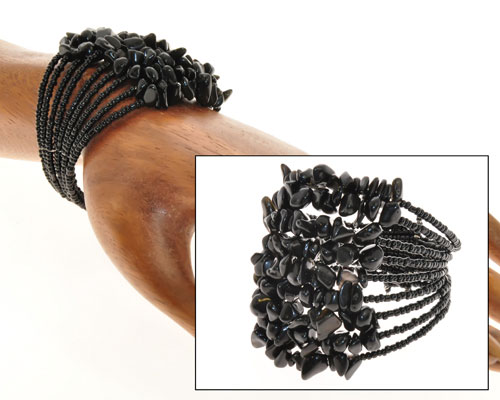 BRACCIALI RIGIDI 9 FILI FULL PIETRE - Image 4
