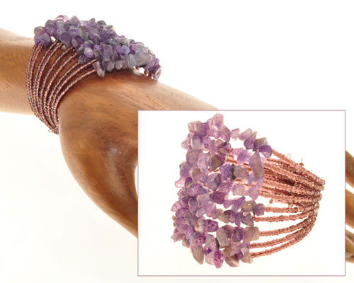 BRACCIALI RIGIDI 9 FILI FULL PIETRE - Image 7