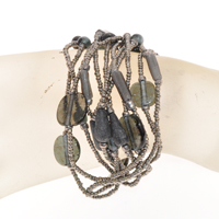 BRACCIALI ELASTICI CON PERLE IN VETRO