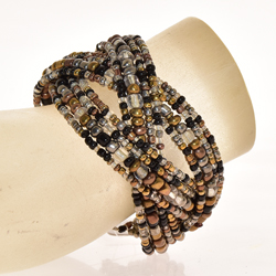 BRACCIALI RIGIDI 12 RIGHE 3 TRECCE