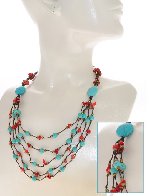 COLLANE THAI CASSANDRA 5 LINE COMB 2 MENTOS - Image 2