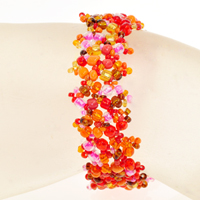 BRACCIALETTI PERLINE APERTI  RETE