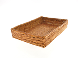 VASSOIO IN RATTAN CM 23X9X4