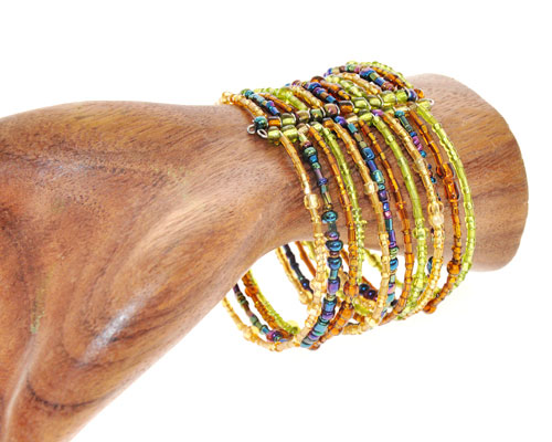 BRACCIALI KAKU 12 LINE 6/O + 11/O + + TUKAD STRIPE - Image 3