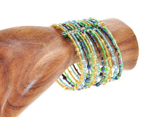 BRACCIALI KAKU 12 LINE 6/O + 11/O + + TUKAD STRIPE - Image 5