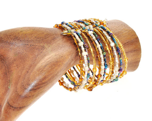 BRACCIALI KAKU 12 LINE 6/O + 11/O + + TUKAD STRIPE - Image 11