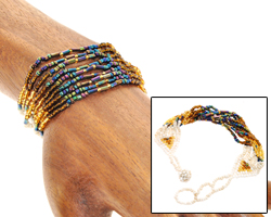 BRACCIALE PERLINE COMBINAZIONE 9 FILI TUBE TITIK