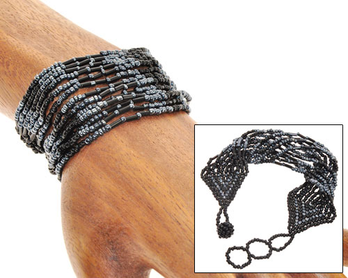 BRACCIALE PERLINE COMBINAZIONE 13 FILI TUBE TITIK - Image 2