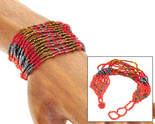 BRACCIALE PERLINE COMBINAZIONE 13 FILI TUBE TITIK - Image 4