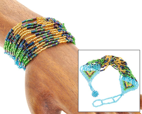 BRACCIALE PERLINE COMBINAZIONE 13 FILI TUBE TITIK - Image 5