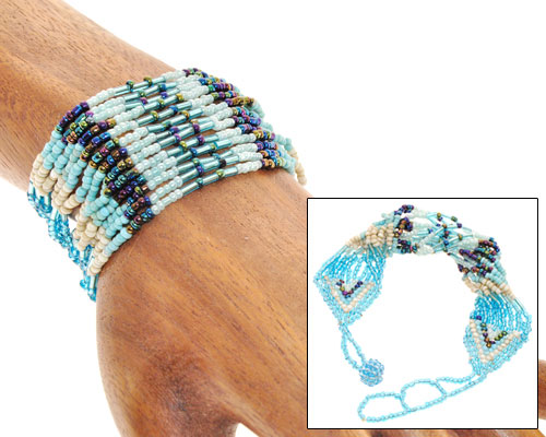 BRACCIALE PERLINE COMBINAZIONE 13 FILI TUBE TITIK - Image 6