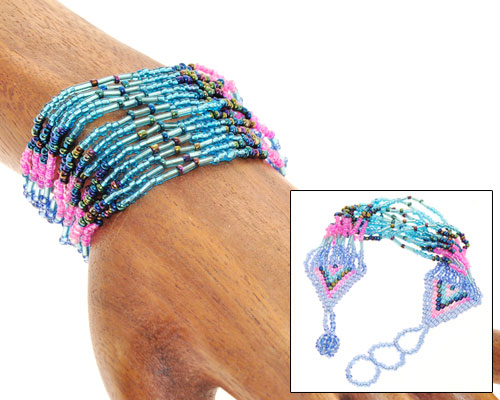 BRACCIALE PERLINE COMBINAZIONE 13 FILI TUBE TITIK - Image 7