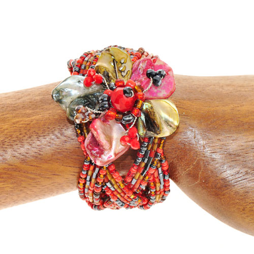 BRACCIALI KAKU FLOWER NAGED PUTIK CRYSTAL - Image 4