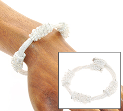 BRACCIALI ZAFIRA 3 ROPE CRYSTAL