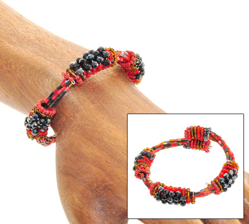 BRACCIALI ZAFIRA 3 ROPE CRYSTAL - Image 4