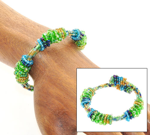 BRACCIALI ZAFIRA 3 ROPE CRYSTAL - Image 5