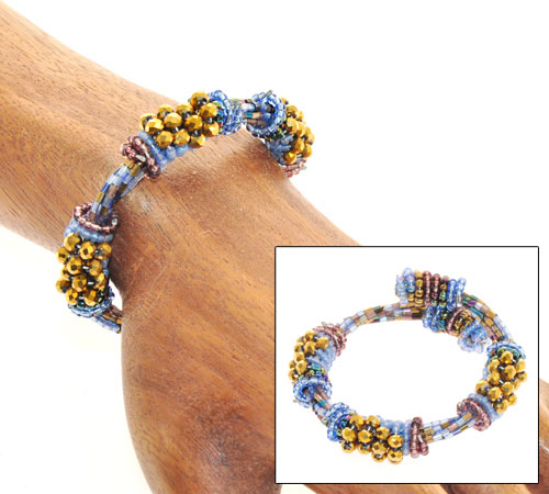 BRACCIALI ZAFIRA 3 ROPE CRYSTAL - Image 8