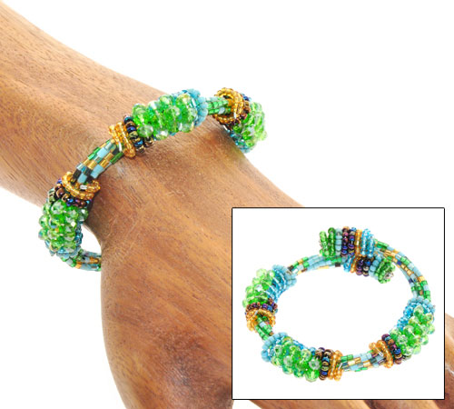 BRACCIALI ZAFIRA 3 ROPE CRYSTAL - Image 9