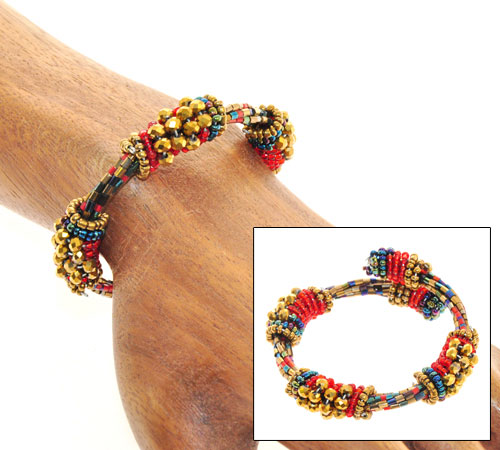 BRACCIALI ZAFIRA 3 ROPE CRYSTAL - Image 10