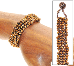 BRACCIALI BEADING DOUBLE CRYSTAL