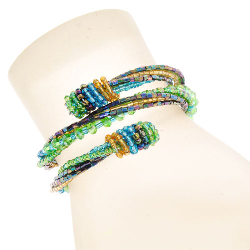 BRACCIALI KAKU PELINTIR DOUBLE CRYSTAL STRIPE - Image 5