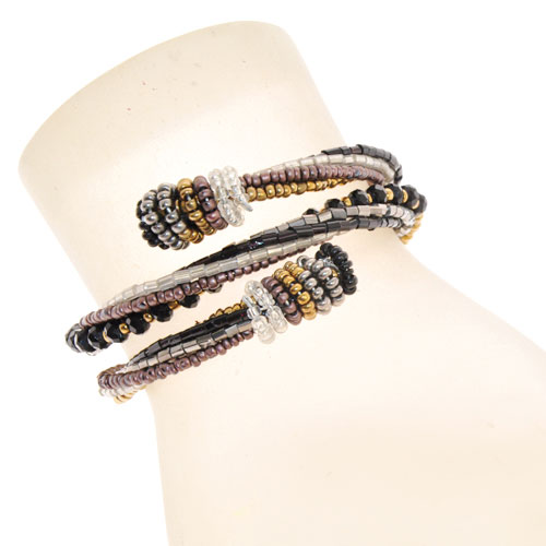 BRACCIALI KAKU PELINTIR DOUBLE CRYSTAL STRIPE - Image 14