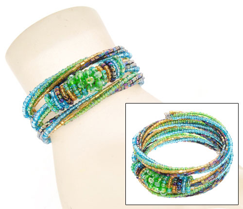 BRACCIALI KAKU GARDEN COIL CRYSTAL STRIPE - Image 6