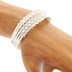 BRACCIALI BELLA 5 LINE CRYSTAL