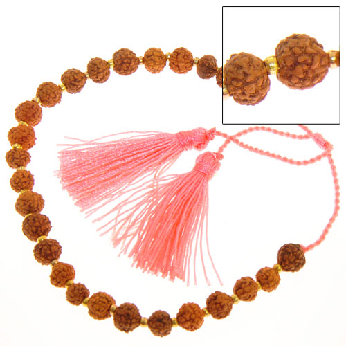 BRACCIALI TASSEL RUDRASKA COMB. GEAR GOLD MOTIF - Image 2