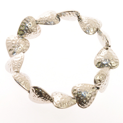 BRACCIALI ELASTICO NIKEL FREE RECTANGULAR COMB.  MOTIF