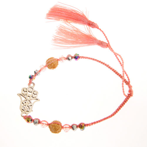 BRACCIALI MORBIDI TASSEL FATIMA COLORE ARGENTO - Image 2