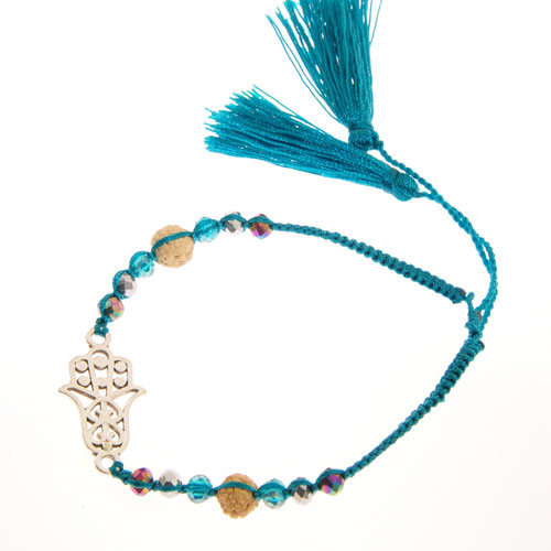 BRACCIALI MORBIDI TASSEL FATIMA COLORE ARGENTO - Image 4