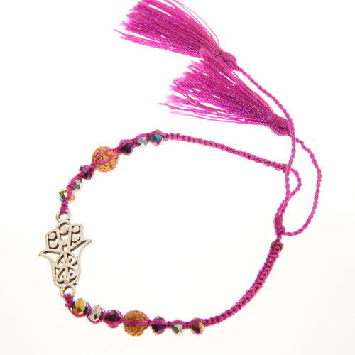 BRACCIALI MORBIDI TASSEL FATIMA COLORE ARGENTO - Image 6