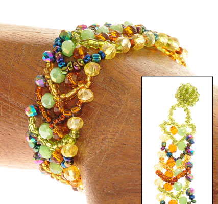 BRACCIALI SPIGA SMALL CRYSTAL STRIPE - Image 2