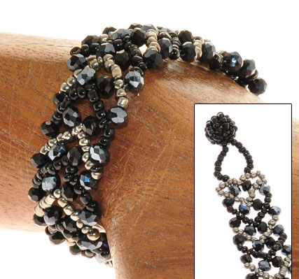 BRACCIALI SPIGA SMALL CRYSTAL STRIPE - Image 4